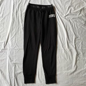 PINK Victoria Secret’s black joggers